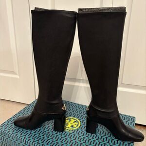 Tory Burch Black Heeled Boots